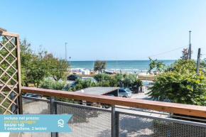 Senigallia, bilocale sul mare con spiaggia inclusa - SE006